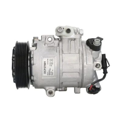 Abbildung von DENSO DCP27001 Kompressor 6SEU12C PAG 46 R 134a VOLKSWAGEN: Polo IV Schrägheck, Bora Limousine, Golf 4 SEAT: Ibiza Schrägheck