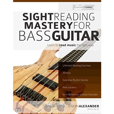 Abbildung von Sight Reading Mastery for Bass Guitar (Learn how to play bass, Band 2)