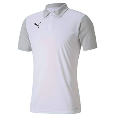 Abbildung von PUMA Herren, teamGOAL 23 Sideline Polo Poloshirt, White Gray Violet, XL