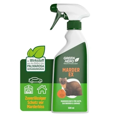 Abbildung von GreenHero Marderspray Marder EX Marderabwehr, 500 ml