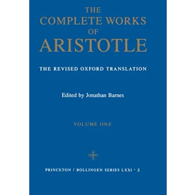 Abbildung von The Complete Works of Aristotle, Vol. 1: Revised Oxford Translation