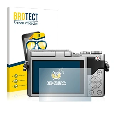 Abbildung von BROTECT (2 Stück Schutzfolie für Panasonic Lumix DC GX800 Displayschutz Folie Ultra Klar