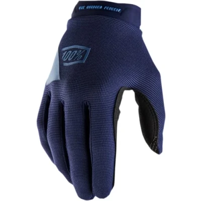 Abbildung von 100% GUANTES Damen Ridecamp Women&#039;s Gloves M Handschuhe, blau/grau (Navy/Slate),