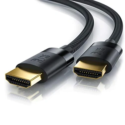 Abbildung von CSL 16k HDMI Kabel 2.1 3m 16k@30Hz 8k@60Hz 4k@120Hz UHD II Ultra High Speed Ethernet 48Gbps 8k / 2.0 4k HDR 10+ eARC 3D VRR Gaming TV PS5 Xbox