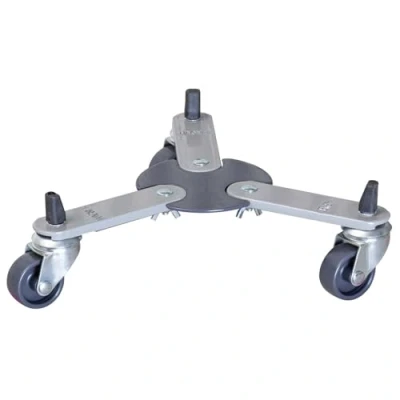 Abbildung von Wagner Pflanzenroller Sun City SMALL 22 33 x 8 cm Nutzfläche, stufenlos ausziehbar I &amp; Blumenroller für Außenbereich + Innenbereich Kübelroller Stahl Tragkraft 75 kg 20081701