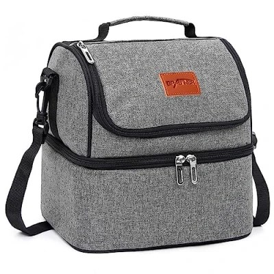 Abbildung von Grafner Picknicktasche Kühltasche 8 Liter 900D Oxford, 25 x 24 18 cm (HxBxT)