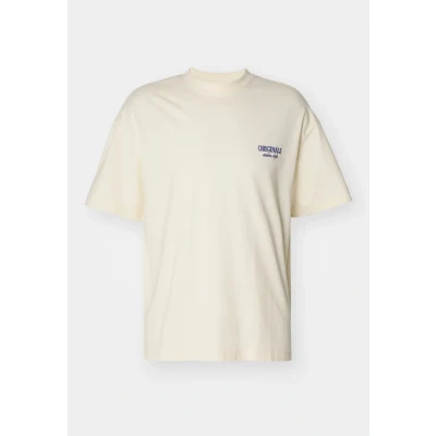 Abbildung von Jack &amp; Jones Jorsantorini BACK TEE CREW NECK Tshirt print, Herren, Größe: Medium, Buttercream