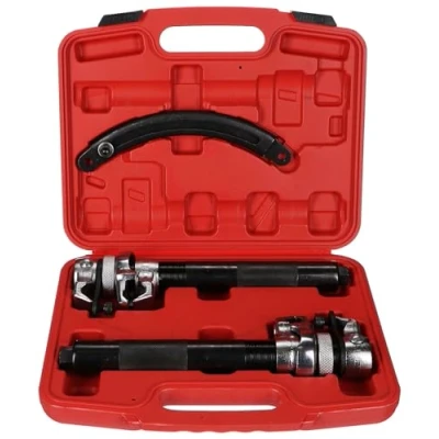 Abbildung von SIXTOL Mechanic Spring Set 3, Heavy Duty, 2stk Auto Federspanner, 280mm Montagespanner im Koffer, Tuning, Tieferlegung Federbeine und Stossdämpfer, Fahrwerksfeder, Spanner für Universal PKW KFZ