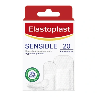 Abbildung von Elastoplast Pflaster Empfindlich 20 Weiß