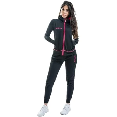 Abbildung von Givova, anzug star new, schwarz/fuxia, L