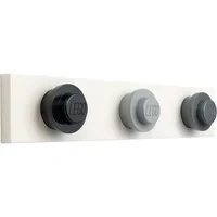 Abbildung von LEGO Kleiderhaken, Black/Grey/Dark Grey, Kinderzimmerschrank, Kinderzimmer