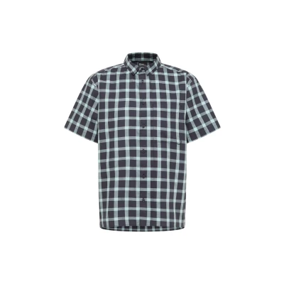 Abbildung von Jack Wolfskin Hemd, Herren, Größe: Large, Check dark navy