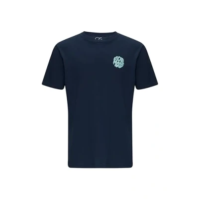 Abbildung von QS MIT Brust UND RÜCKEN Tshirt print, Herren, Größe: XL, Tiefblau
