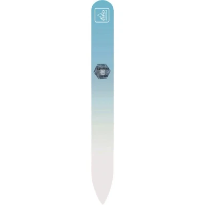 Abbildung von Erbe Glasfeile Soft Touch Pastell Blau 90 x 3 mm mit Box