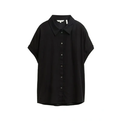 Abbildung von TOM TAILOR Damen 1046207 Bluse, 14482 Deep Black, 36