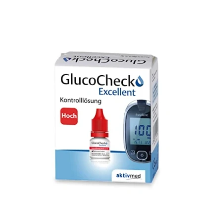 Abbildung von GlucoCheck Excellent Kontrolllösung (hoch) 4 ml