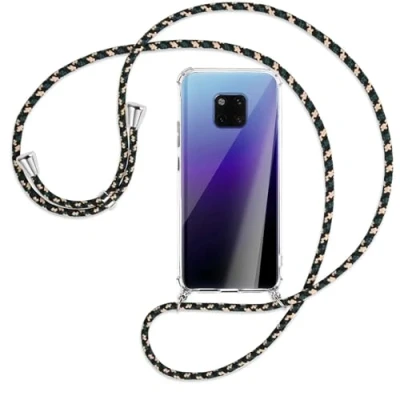 Abbildung von mtb more energy Handykette kompatibel mit Huawei Mate 20 Pro (6.39&#039;&#039;) Camouflage Smartphone Hülle zum Umhängen Anti Shock Full TPU Case
