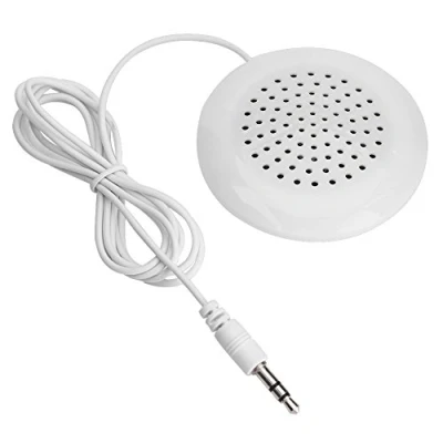Abbildung von Brrnoo Kissen Lautsprecher, DIY Stereo Lautsprecher mit 3,5 mm Anschluss für MP3 MP4 Player