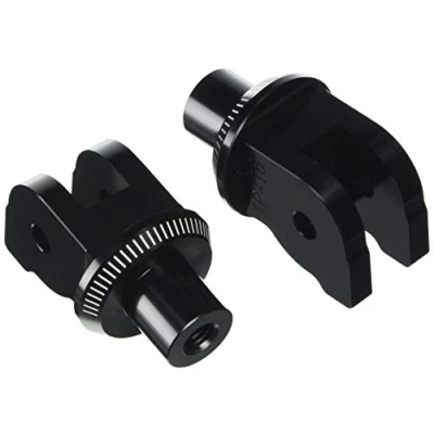 Abbildung von Puig Fussrasten Adapters Set Beifahrer 9480N für Ducati MULTISTRADA 950 17&#039; 18&#039;, Scrambler Desert Sled Schwarz