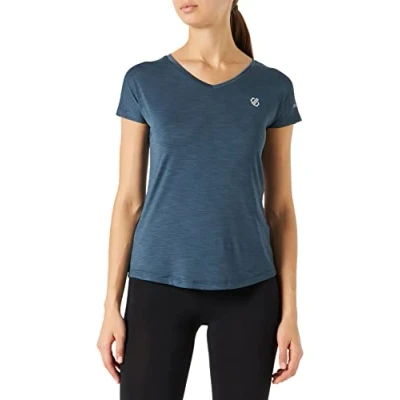 Abbildung von Dare 2b Vigilant Tee Womens T Shirt Q wic leichtes, elastisches, schnell trocknendes und geruchsabweisendes Material Sport Workout Top