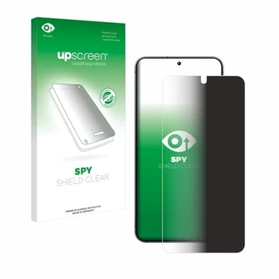 Abbildung von upscreen Anti Spy Blickschutzfolie für Samsung Galaxy S24 Privacy Screen Displayschutz Folie [Sichtschutz, Blaulichtfilter]