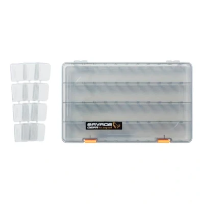 Abbildung von Savage Gear Lurebox 6B Deep Smoke 36 x 22,5 8cm Tacklebox