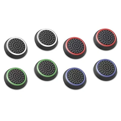 Abbildung von Silikon Thumbstick Kappen für PS4, XBOX One, PS3, 360, PS2 und andere Game Controller