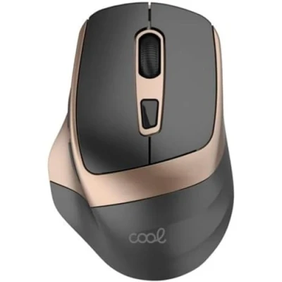 Abbildung von Kabellose Maus Leise Cool Ergonomic Schwarz Gold