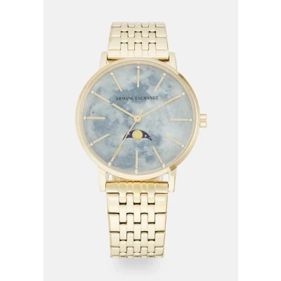 Abbildung von Armani Exchange Uhr goldcoloured, Damen, Größe: One Size, Gold coloured