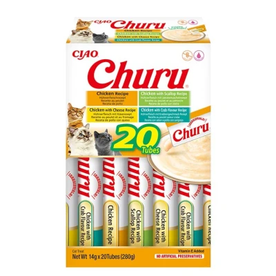 Abbildung von INABA Churu Katzensnack Multipack Huhn 20 st.