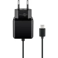 Abbildung von Goobay USB C Netzteil 5V / 3,0A schwarz Ladegerät