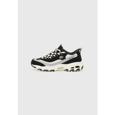 Abbildung von Skechers Damen Sneaker D&#039;Lites Smooth Nostalgia Black/Natural EU 37