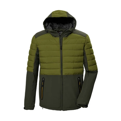 Abbildung von killtec Herren Steppjacke/Funktionsjacke mit Kapuze KOW 3 MN JCKT, dark moss, L, 41831 000