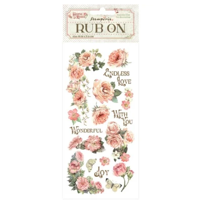 Abbildung von Stamperia DFLRB152 Rub on, Assorted, 10,16 x 21,6 0,1 cm