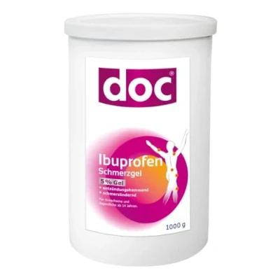 Abbildung von DOC Ibuprofen Schmerzgel 5% Spenderkartu 1 kg