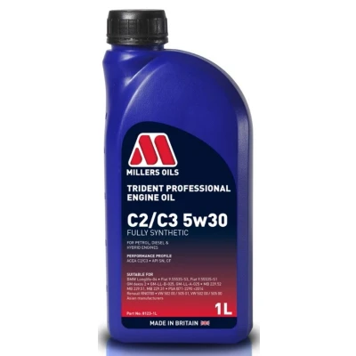 Abbildung von Millers Oils Trident Professional ECO 5W 30 1l Motoröl 8123 1 FORD: FOCUS 3 Turnier, FIESTA 6, 3, OPEL: Corsa D Schrägheck, C Schrägheck