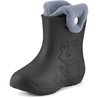 Abbildung von Ladeheid EVA Regenschuhe mit herausnehmbares Innenfutter LA CA 04 Gummistiefel Kinder gefüttert und federleicht