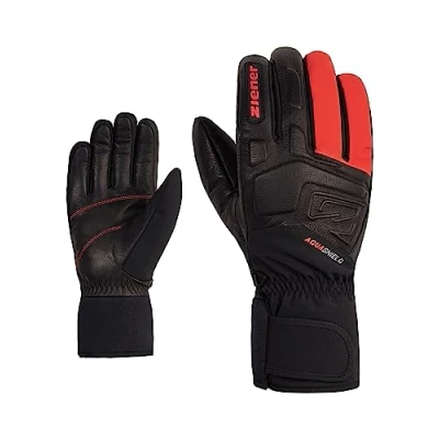 Abbildung von Ziener Herren GLYXUS Ski Handschuhe/Wintersport wasserdicht atmungsaktiv, new red, 6,5