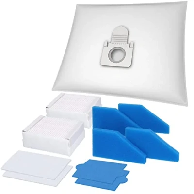 Abbildung von McFilter SPARSET 20 Staubsaugerbeutel + XXL Filterset geeignet für THOMAS AQUA+ PET &amp; FAMILY, ANTI ALLERGY, MULTI CLEAN X7 X8 X10, CAT DOG XT, PERFECT AIR, PARKETT, CYCLOON