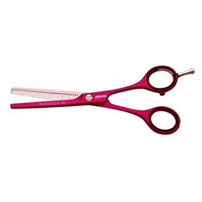 Abbildung von Jaguar Effilierschere Scissors Pastell Plus Lava 5.0 1Stück