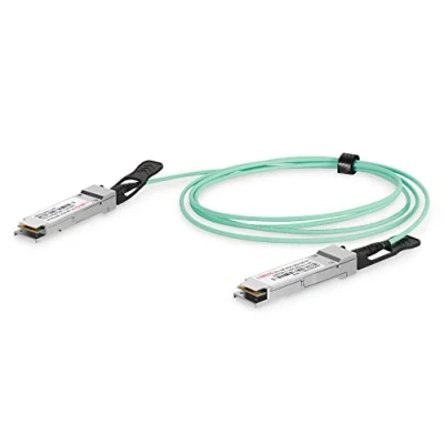 Abbildung von DIGITUS Active Optical Kabel 100G QSFP28to QSFP28 MMF 850nm, 10 m