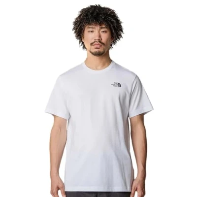 Abbildung von The North Face Vertical TEE Tshirt print, Herren, Größe: Large, White