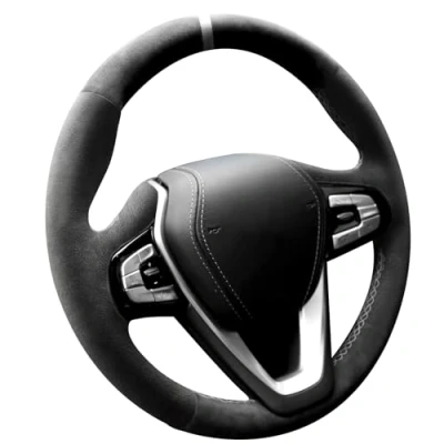 Abbildung von Alfanxi Handstich für Alcantara Lenkradbezug BMW G20 G21 G30 G31 G32 X3 G01 X4 G02 X5 G05/ X7 G07 Z4 G29 G11 G12 (weißer Streifen)