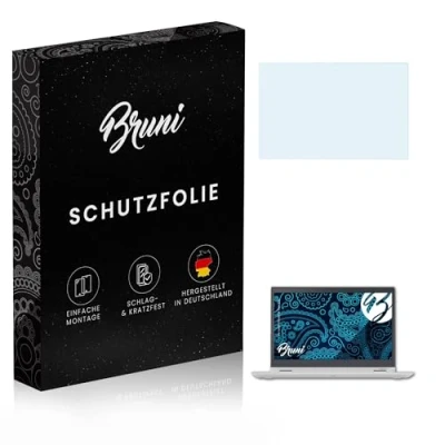 Abbildung von Bruni Schutzfolie kompatibel mit Lenovo ThinkPad Yoga 370 Folie, glasklare Displayschutzfolie (2X)