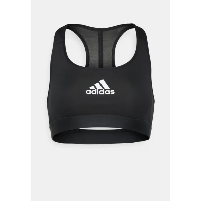 Abbildung von adidas Performance Sportbh mit mittlerer Stützkraft, Damen, Größe: XXSxA C, Black