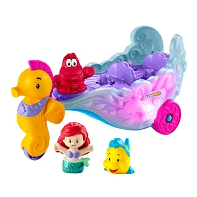 Abbildung von Fisher Price® Lernspielzeug Little People Arielle Kutsche Musikspielzeug, mit Licht und Sound
