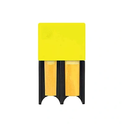 Abbildung von D&#039;Addario Reed Guard für 4 Klarinetten /Saxophonblätter, Blister mit 1 Stück, gelb