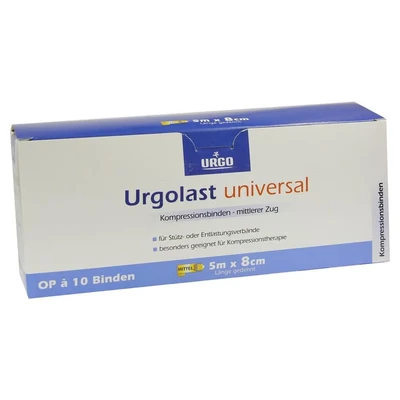 Abbildung von Urgolast Universal Binde 8 cmx5 m 10 St