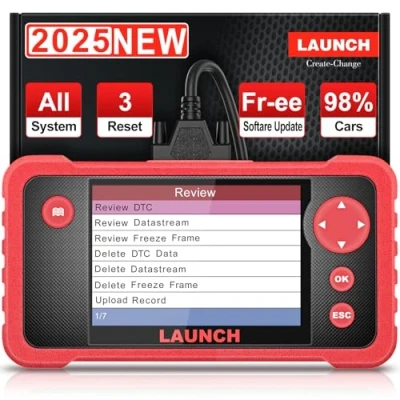 Abbildung von LAUNCH CRP123 V2.0 Plus Alles System OBDI/OBDII Scanner Diagnosegerät, Motor/ABS/SRS/EES/Dashboard/TPMS/at Code Reader Diagnostic für Autos, Kostenloses Update, 2024 Model