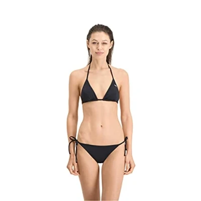 Abbildung von Puma SWIM Women Triangle Bikinitop, Damen, Größe: Small, Black